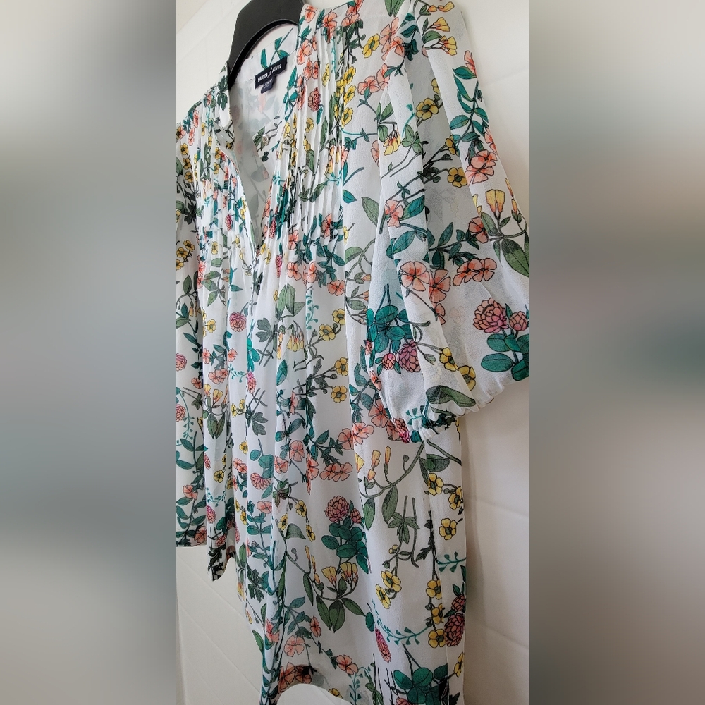Nautica Jeana Floral Print Blouse